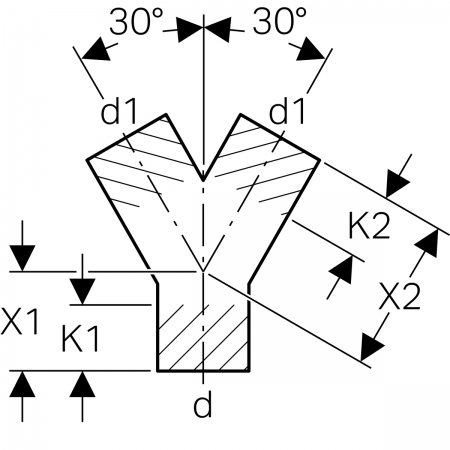 Тройник двойной Y-образный PE 2 x 30°: d=110мм, d1=110мм, Geberit