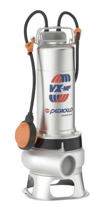 Насос фекальный Pedrollo VX 20/50-MF, кабель 10 метров